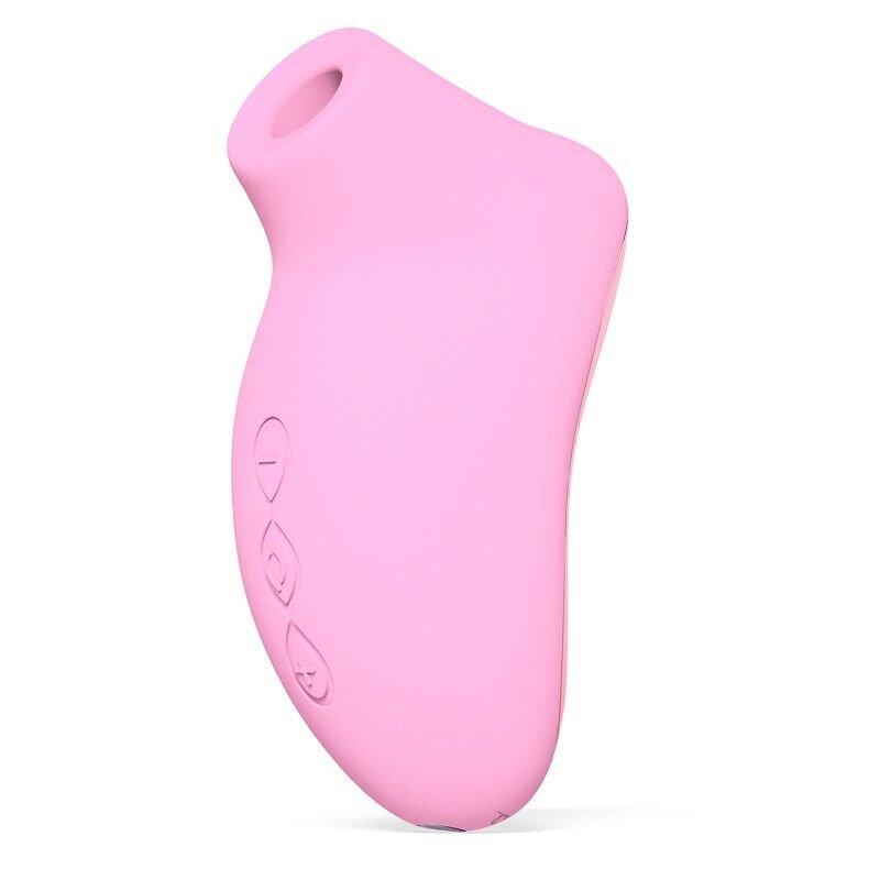 Звуковой стимулятор клитора LELO SONA 2 Travel Pink, тревел-версия, 12 режимов