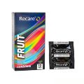 Презервативи Recare Color Fruit Flavour Condoms 12 шт, аромати: м'ята, банан, полуниця