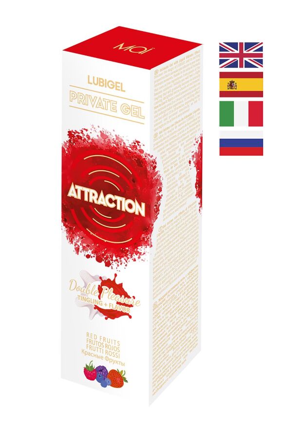 Жидкий вибратор MAI LUBIGEL LIQUID VIBRATOR RED FRUITS