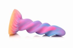 Фалоімітатор єдиноріг Creature Cocks Glow-in-the-Dark Unicorn Dildo