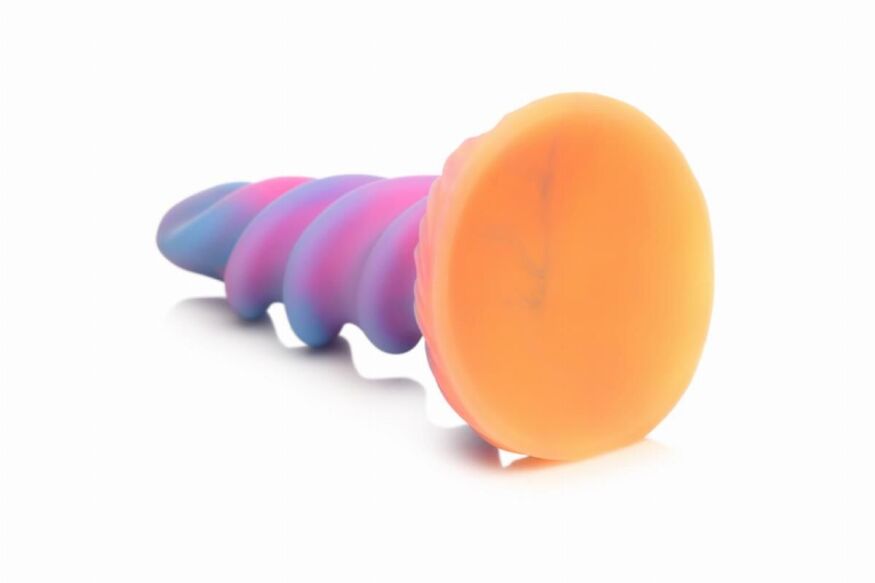 Фалоімітатор єдиноріг Creature Cocks Glow-in-the-Dark Unicorn Dildo