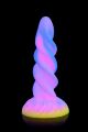 Фалоімітатор єдиноріг Creature Cocks Glow-in-the-Dark Unicorn Dildo