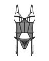 Корсет Obsessive Euridia corset &amp; tanga XS/S