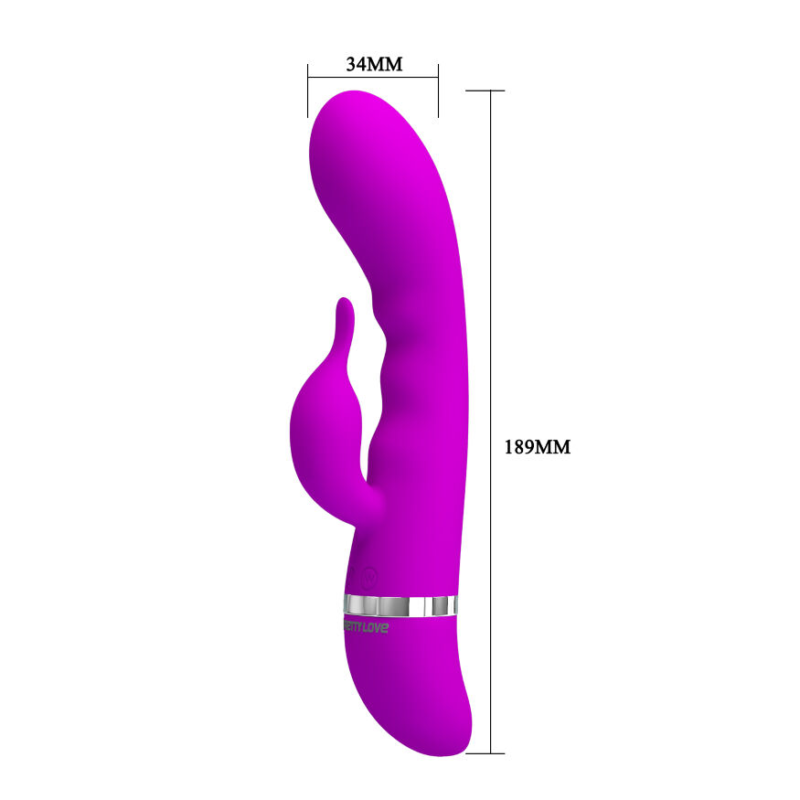 Вібратор кролик Pretty Love Hilda Vibrator Purple