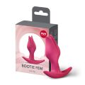 Анальная пробка Fun Factory BOOTIE FEM Raspberry, в виде бутона, диаметр 2,9 см, тонкий ограничитель