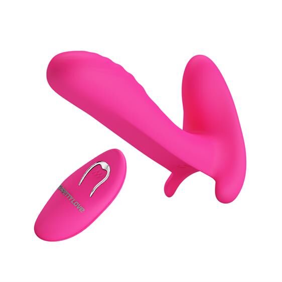 Роскошный вибратор для пар Pretty Love Remote Control Massager Pink