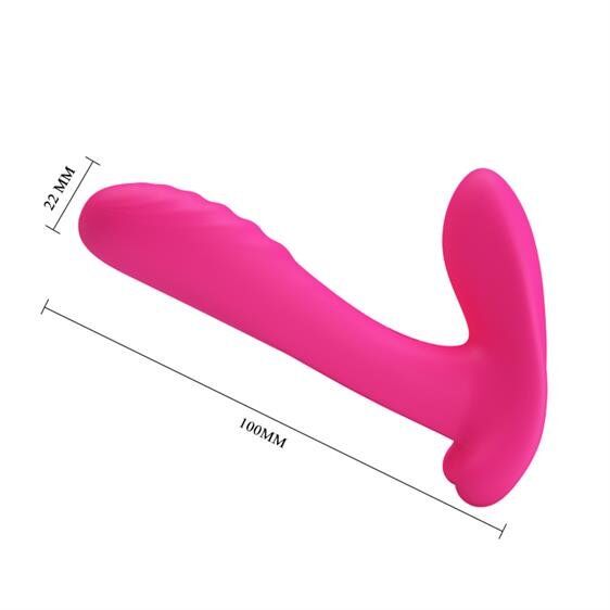 Роскошный вибратор для пар Pretty Love Remote Control Massager Pink