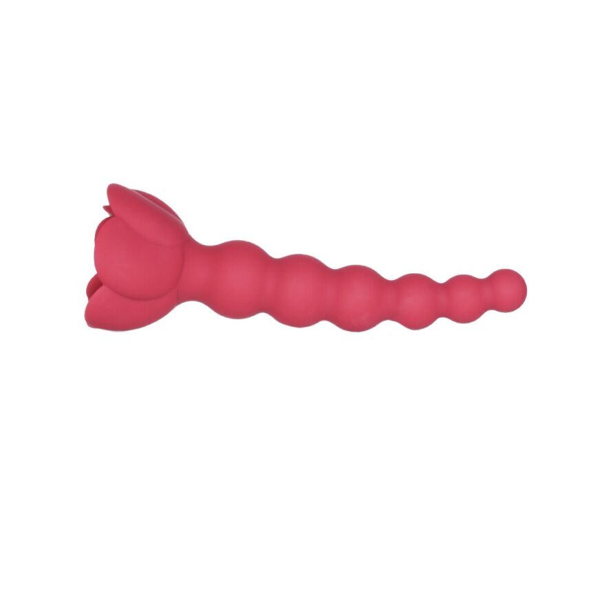 Анальная цепочка Lux Active с розой - Champion Rose