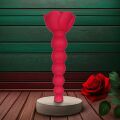 Анальная цепочка Lux Active с розой - Champion Rose