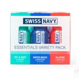 Набор Swiss Navy Essentials Variety Pack 3 х 30 мл (срок 21.01.2027)