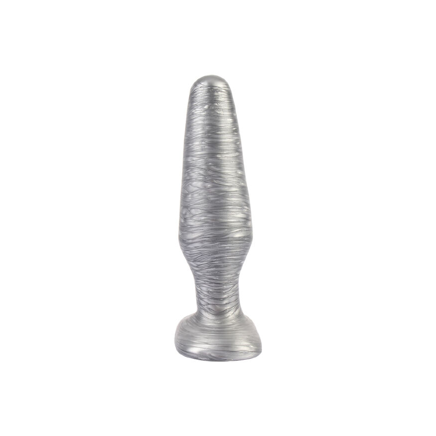 Анальная пробка серебро 13.7cm* 4cm Chisa Stag Kaufman