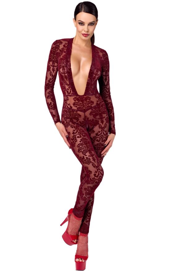 Бодистокинг Noir Handmade F382 Kink Royal Catsuit XL