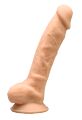 Фалоімітатор з мошонкою - SilexD Realistic Dildo With Suction Cup 7 "