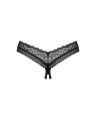 Трусики Obsessive Medilla crotchless thong XL/2XL