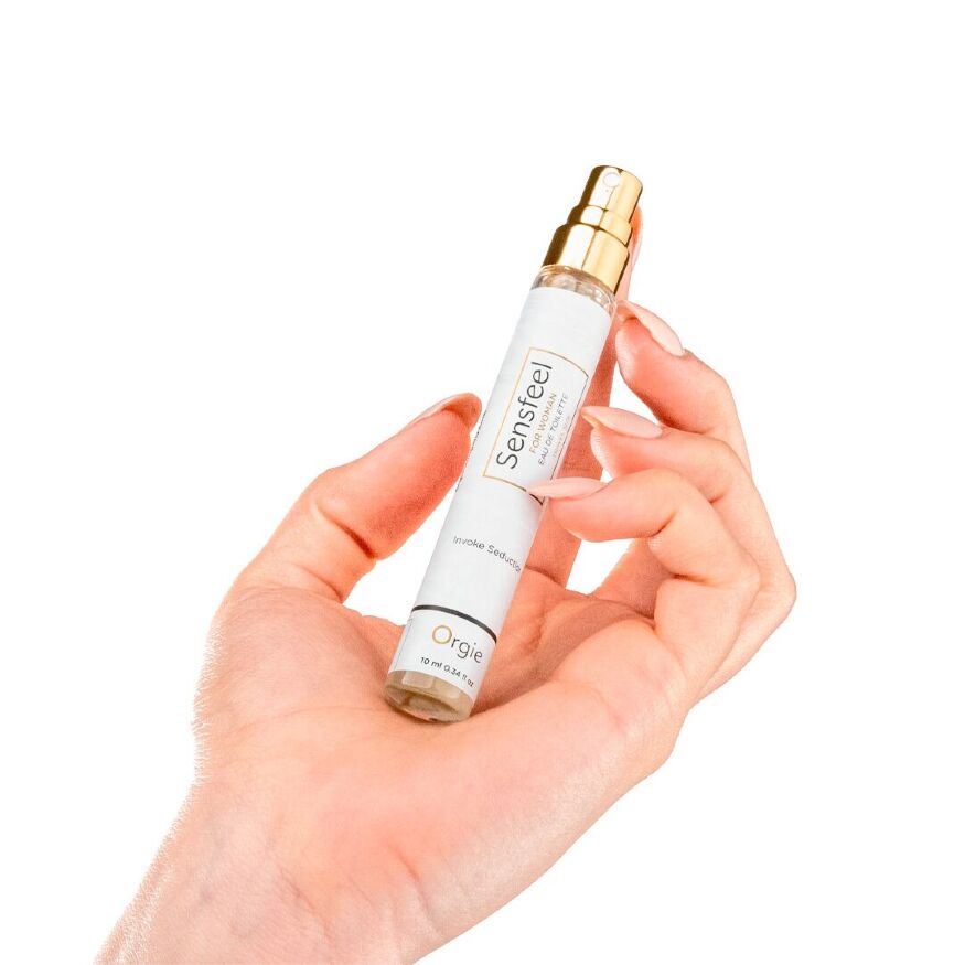 Жіночі парфуми з феромонами Orgie  -  Sensfeel for Woman Travel Size (10 мл), квітково-фруктовий аромат