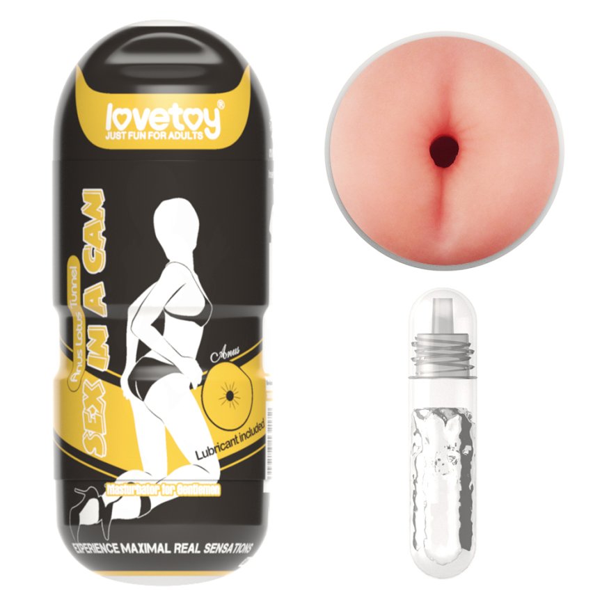 Оригінальний мастурбатор анус - Sex In A Can Anus Stamina Tunnel