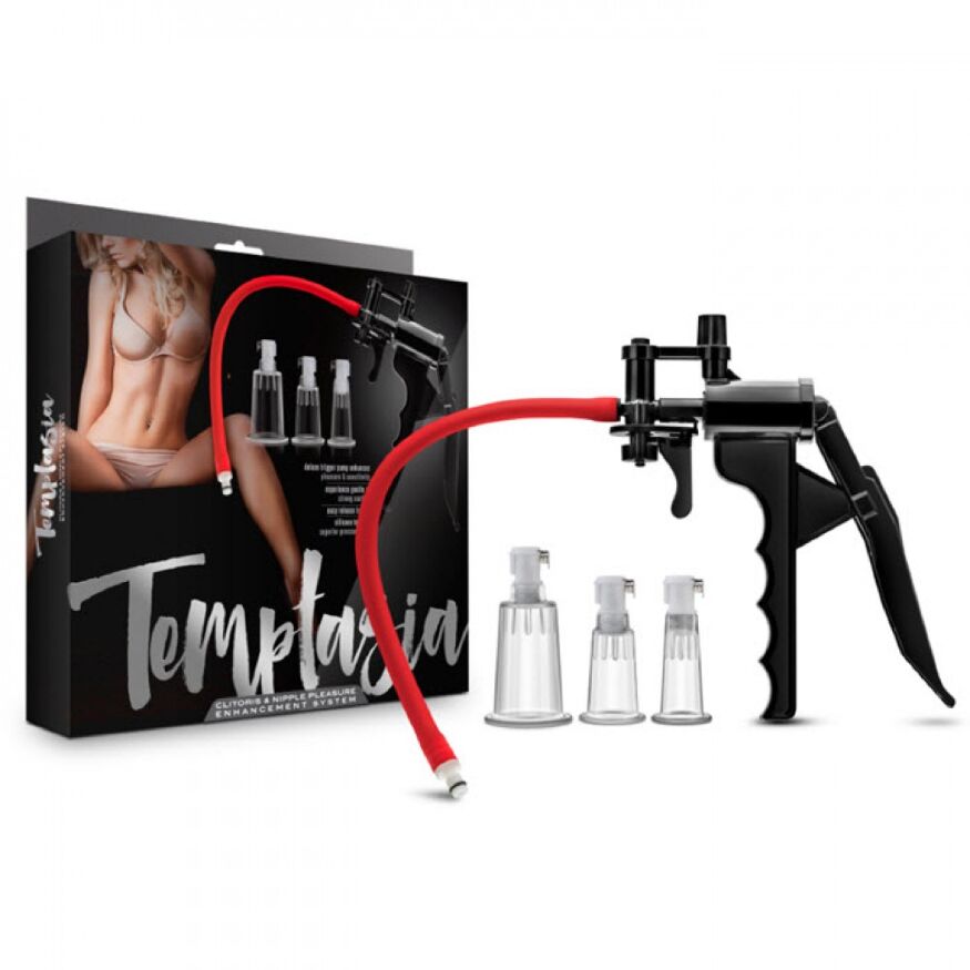 Вакуумная помпа для клитора и сосков BlushTEMPTASIA CLITORIS PLEASURE SYSTEM