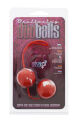 Шарики вагинальные MARBILIZED DUO BALLS - RED
