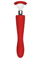 Подвійний вібратор з 2 вакуумними насадками Dream Toys RED REVOLUTION GEORGIA