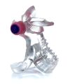 Эрекционное вибро кольцо BOSS - Tongue Vibro Cock Ring Clear, BS6700051