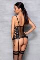 Корсет MALWIA CORSET black S/M - Passion