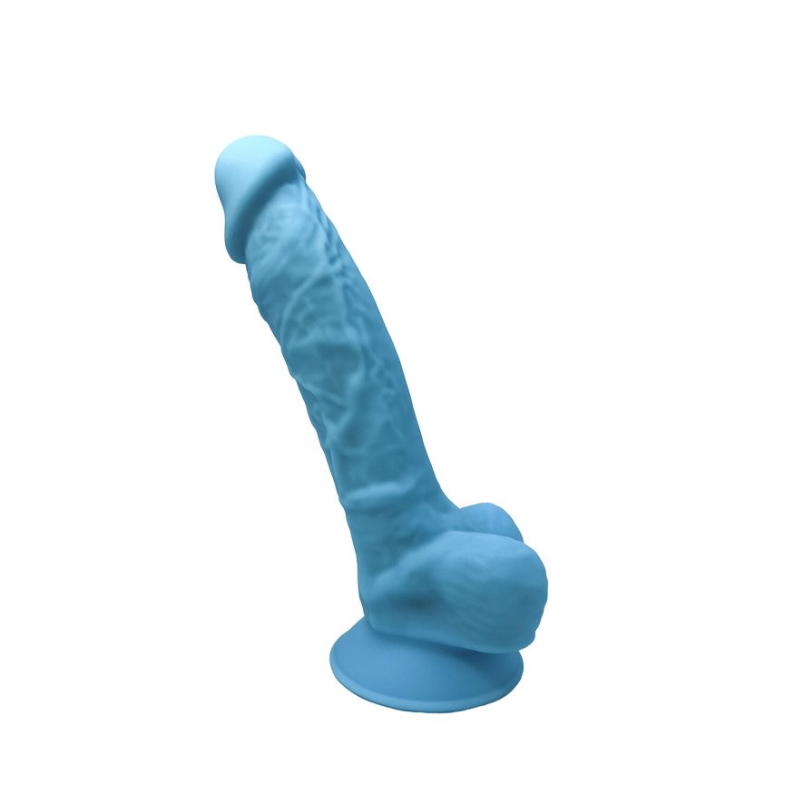 Фаллоимитатор двухслойный SilexD Johnny Blue (MODEL 1 size 7in) 17.5х3.8 см