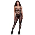 Ажурный комбинезон RACERBACK CROTCHLESS LACE BODYSTOCKING