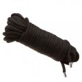 Веревка для бондажа LOVE ROPE Black, 20 м