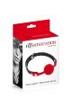 Классический кляп с силиконовым шариком Fetish Tentation Silicone Gag Ball