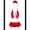 Костюм Миссис Клаус Obsessive Ms Claus Red/White S/M