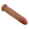 Длинный фаллоимитатор - LyBaile Barbara Alcmene Dildo 9,8" Brown