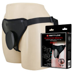 Универсальная система для страпона Pretty Love - Fogg II Black Universal Harness Briefs, BW-022107