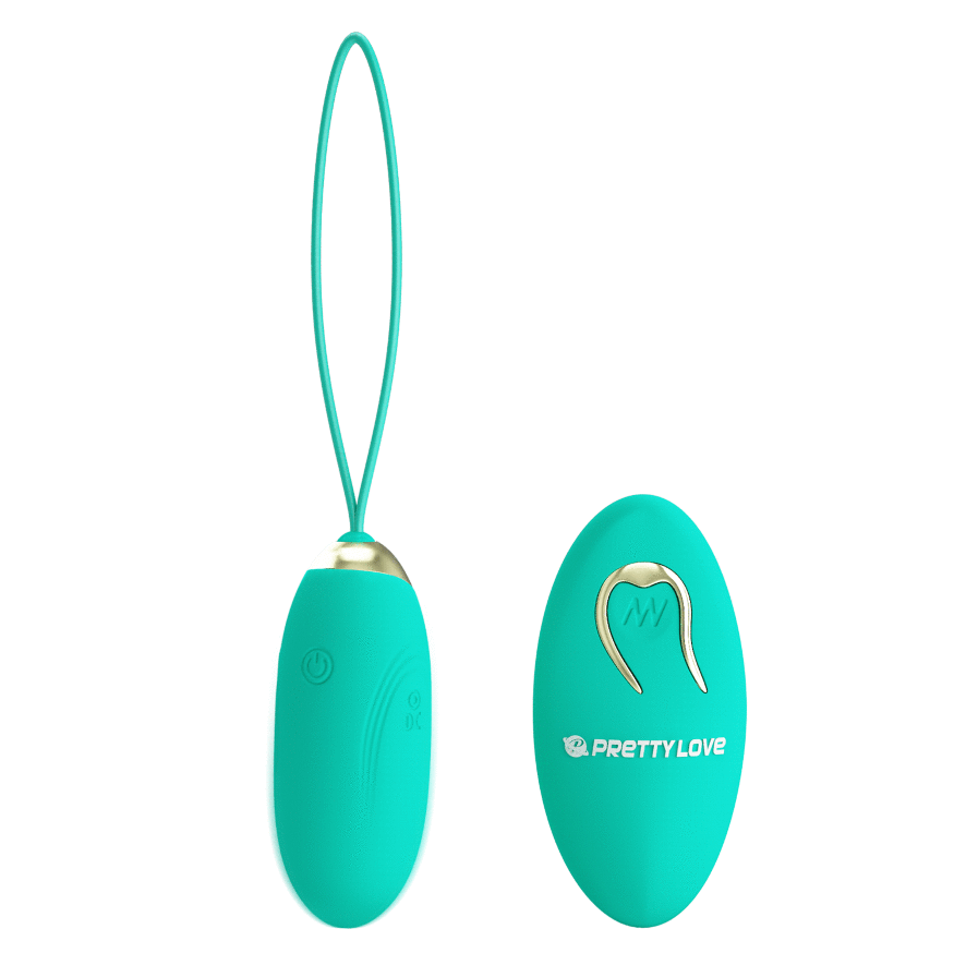 Віброяйце серії Pretty Love - Jenny Dream chaser 1 Green, BI-014362W-9A4