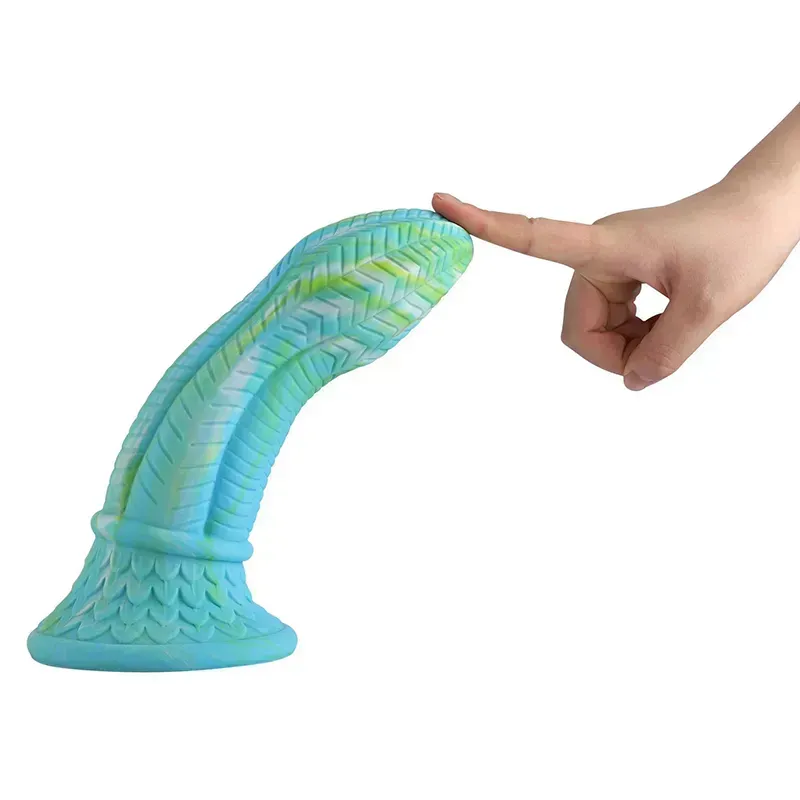 Великий силіконовий дилдо Bad Dragon Plume