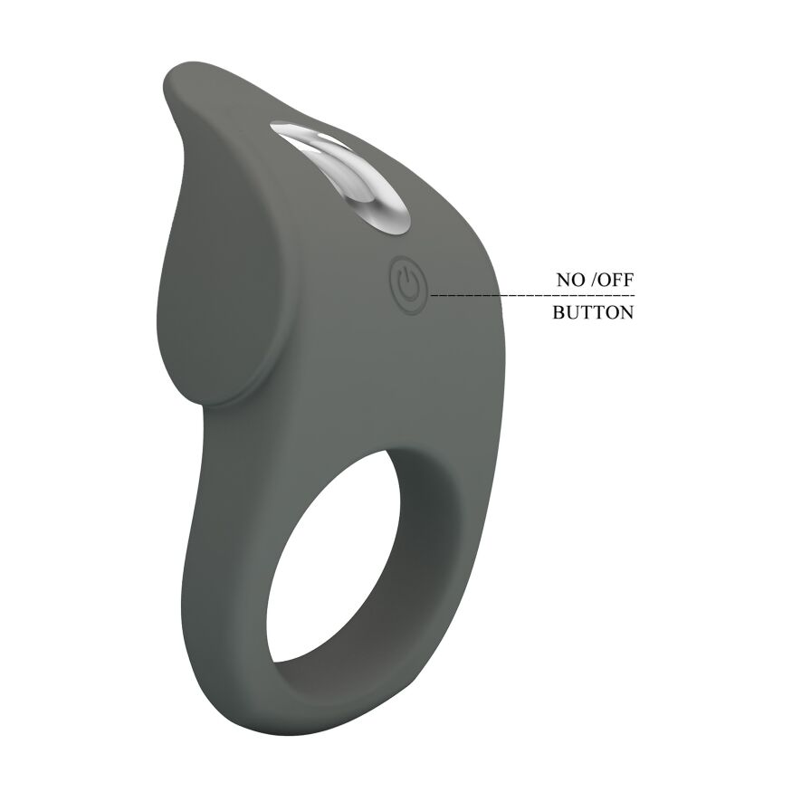 Кільце ерекційне серії Pretty Love - Master ring, 10 vibration functions, BI-210235-1