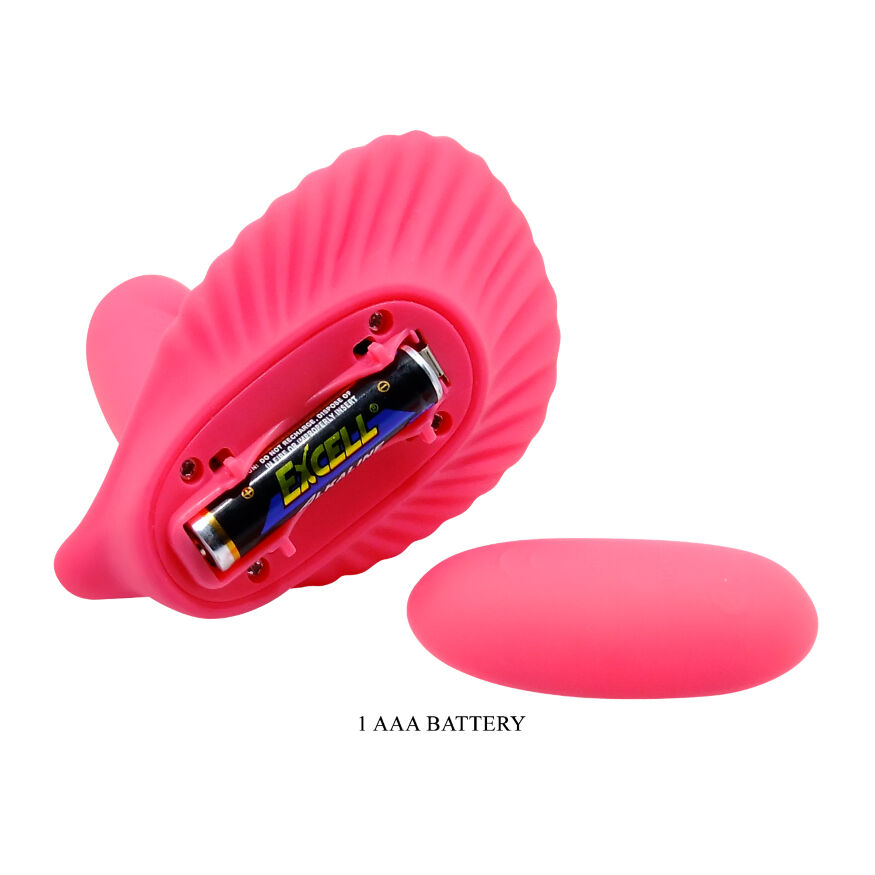 Вібратор для подвійної стимуляції Pretty Love Fancy Clamshell 10 func. Vibrator + Remote controller