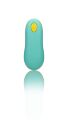 Виброяйцо для точки G с пультом управления Romp Cello Light Teal, водонепроницаемое
