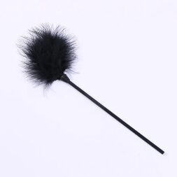 Лоскіт з пір'ям «Love tickler», колір чорний