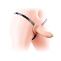 Пустотелый страпон - LoveToy Unisex Hollow Strap On 6.5"