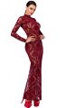 Платье Noir Handmade F383 Kink Royal gown/long dress XS