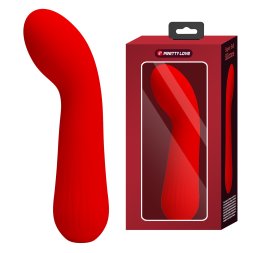 Вибромассажер для стимуляции точки G Pretty Love - Faun Red, BI-014724-2