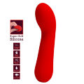 Вибромассажер для стимуляции точки G Pretty Love - Faun Red, BI-014724-2