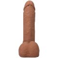Фалоімітатор Doc Johnson The Realistic Cock ULTRASKYN - 6 Inch with Balls Caramel