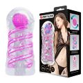 Багаторазовий оригінальний мастурбатор - Pretty Love Transparent Reusable Masturbator