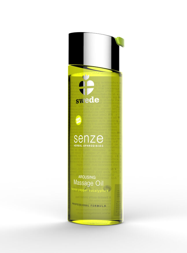 Масажна олія - Swede Senze Arousing Lemon Pepper Eucalyptus, 75 мл