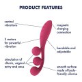 Вибратор мультифункциональный Satisfyer Tri Ball 1