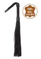 Флогер з натуральної шкіри Flirty Hard Leather - Black, BG-00002