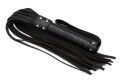 Флогер з натуральної шкіри Flirty Hard Leather - Black, BG-00002
