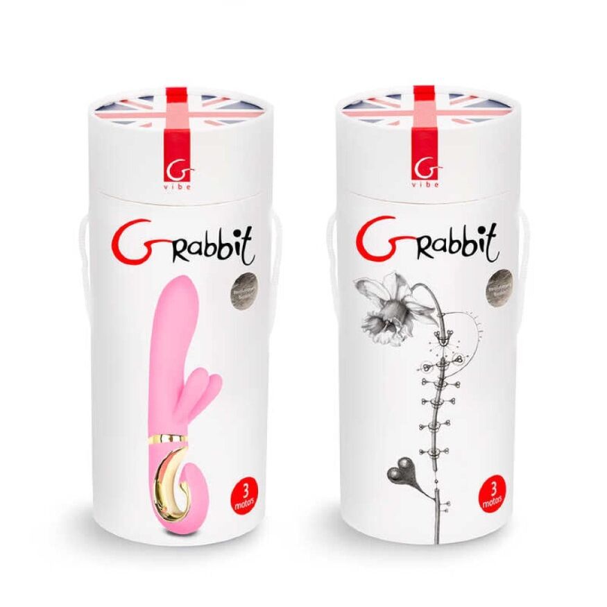 Вібратор-кролик для точки G із силікону G-Vibe рожевий