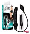 Фаллоимитатор реалистик с накачкой PL Blow me up Dildo черный, 25 х 4.2 см